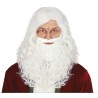 Peluca con Barba Blanca Extra