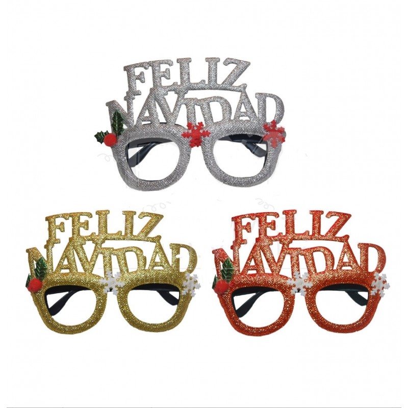 Gafas de Feliz Navidad