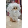 Peluca con Barba Blanca para Papá Noel y Rey Mago