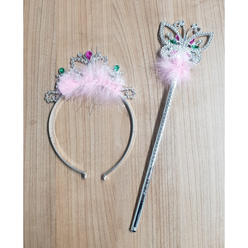 Conjunto Diadema y Varita