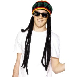 Gorro Jamaicano con Rastas
