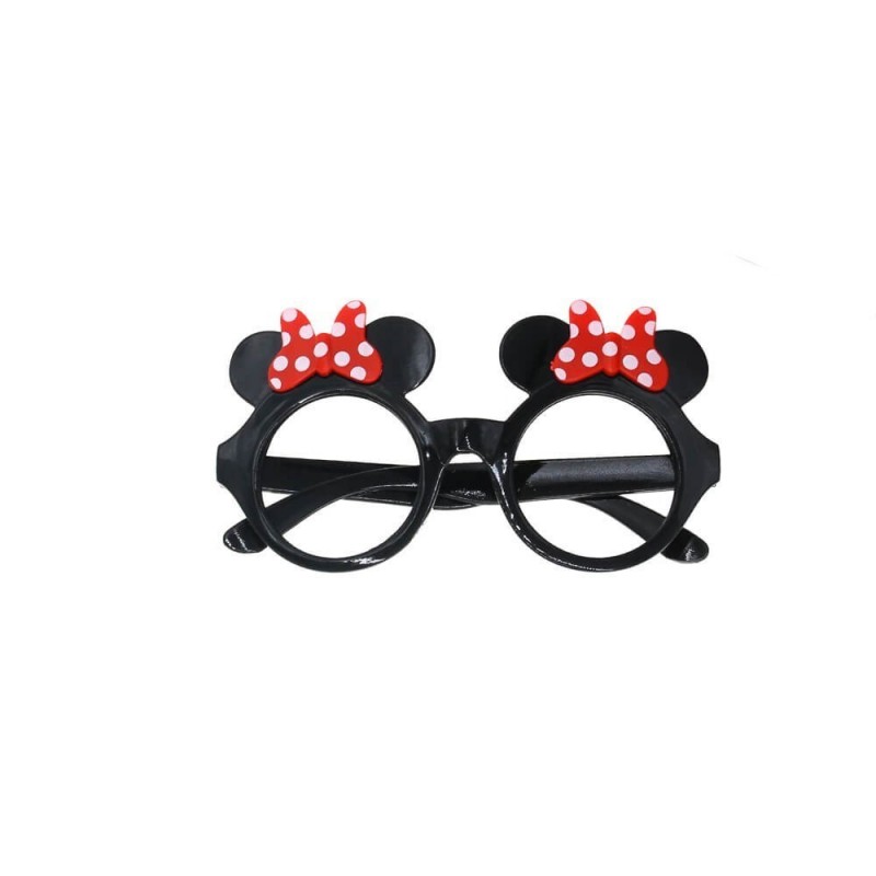 Gafas de Ratoncita con Lazo Lunares