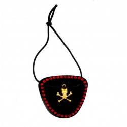 Parche de Pirata Calavera para mujer