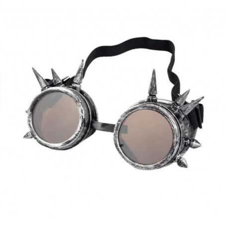 Gafas de Steampunk Plata