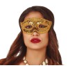 Antifaz Dorado de Lentejuelas