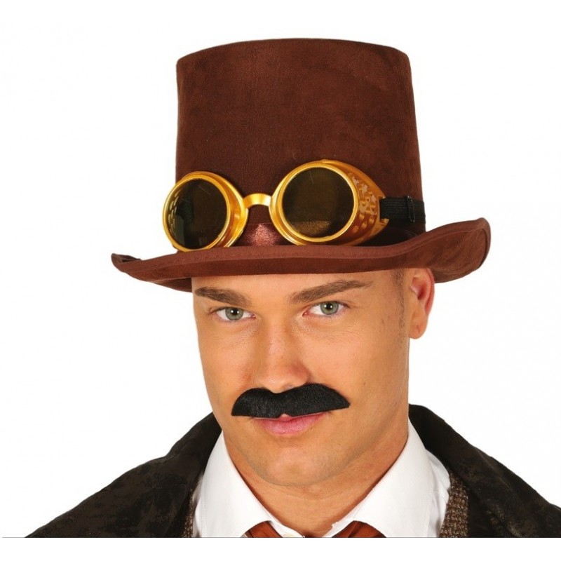 Chistera Steampunk con Gafas