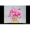 PELUCA PLUMAS ROSA