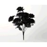 RAMO ROSAS NEGRAS 38X21 CM.