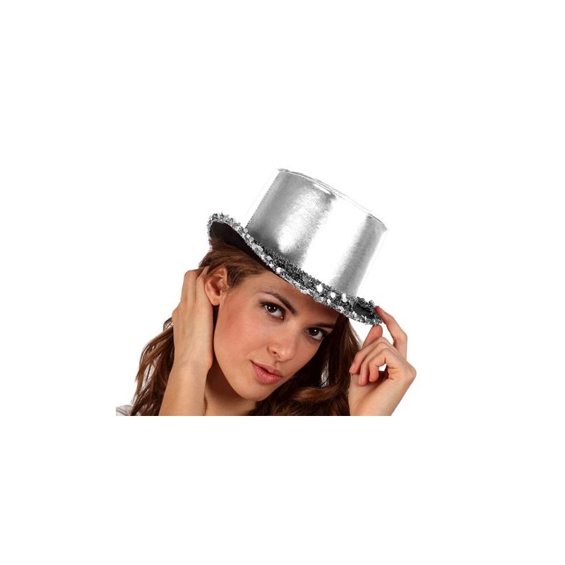 SOMBRERO CHISTERA PLATEADA
