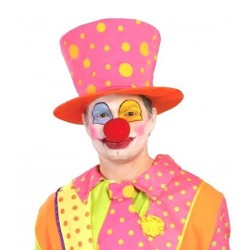 SOMBRERO PAYASO LUNARES ALTO