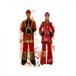 Disfraz de Chino Lujo para hombre