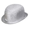 SOMBRERO BOMBIN PLATEADO