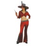 Disfraz de Mujer Buenorra Años 80 Rojo Adulto