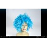 PELUCA PLUMAS AZUL