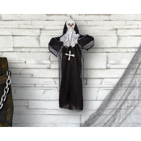 G. COLGANTE ESQUELETO 86X75CM LUZ/SONIDO