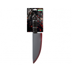 CART. CUCHILLO HALLOWEEN 41X10 CM