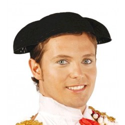 SOMBRERO MONTERA NEGRA FLOCADA