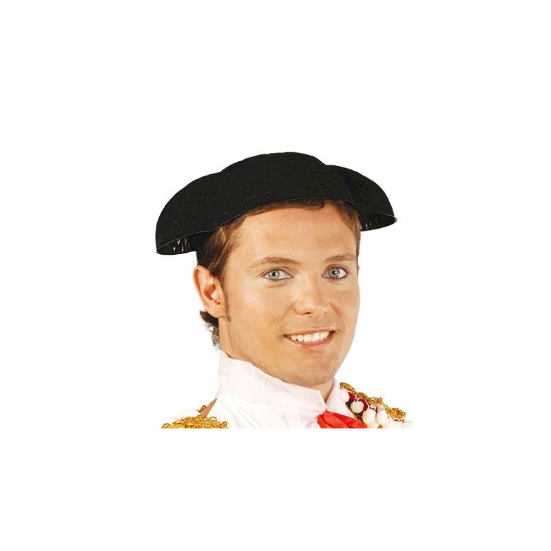 SOMBRERO MONTERA NEGRA FLOCADA