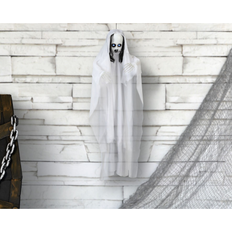 G. COLGANTE FANTASMA 90 CM LUZ/SONIDO