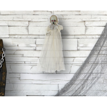 G. COLGANTE FANTASMA 90CM LUZ