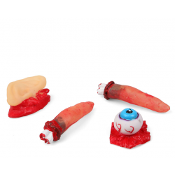 B/SOL. ACC. DECO. DESPOJOS HUMANOS 7 CM