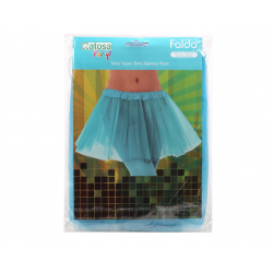 B/CART. FALDAS AZUL T. ÚNICA