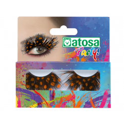 C/V PESTAÑAS NARANJA