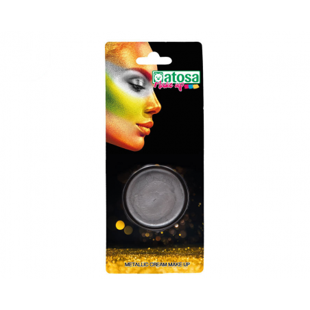 BL. MAQUILLAJE CREMA PLATEADO