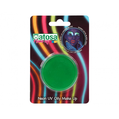 BL. MAQUILLAJE NEON GLOW IN THE DARK VERDE