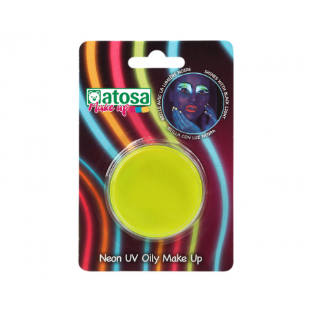 BL. MAQUILLAJE NEON GLOW IN THE DARK AMARILLO