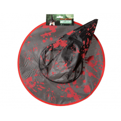SOL. SOMBRERO HALLOWEEN 38CM NEGRO