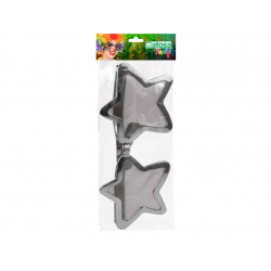 SOL. GAFAS 23CM PLATEADO