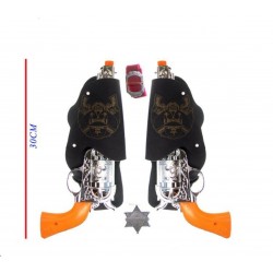 Cartuchera 2 Pistolas de Vaquero