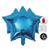 Globo Estrella Azul 18" 45 cm. 3 Piezas