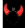 Diadema Cuernos de Demonio con Luz