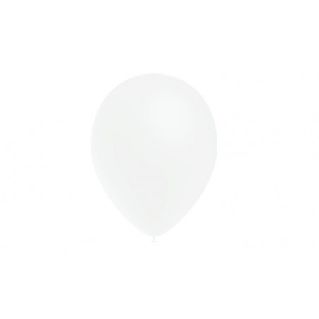 Globo Blanco 28 cm. 100...