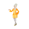DISFRAZ CORTESANA MUJER ADULTO AMARILLO