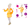 DISFRAZ CORTESANA MUJER ADULTO AMARILLO