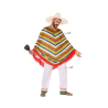 DISFRAZ MEJICANO HOMBRE ADULTO PONCHO