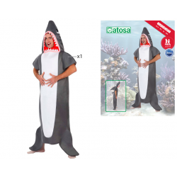 DISFRAZ TIBURÓN HOMBRE ADULTO