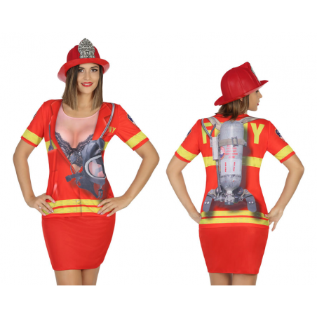 CAMISETA 3D BOMBERA XS-S