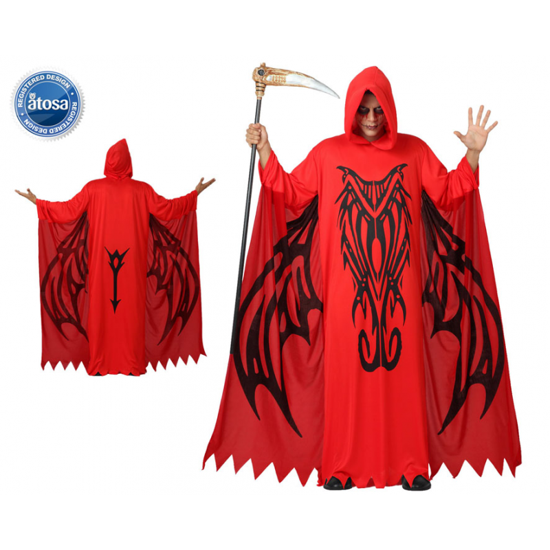 DISFRAZ DEMONIO HOMBRE ADULTO ANGEL INFIERNO