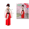 DISFRAZ GEISHA MUJER ADULTO ROJO