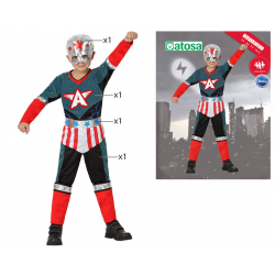 DISFRAZ HEROE COMIC NIÑO INFANTIL CAPITÁN