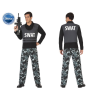 DISFRAZ POLICIA SWAT HOMBRE ADULTO CAMUFLAJE