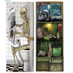 CUBREPUERTA DECORACION 75X150 CM.