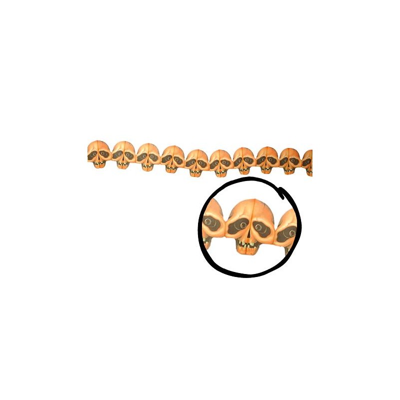 GUIRNALDA CALAVERAS 17X300 CM.