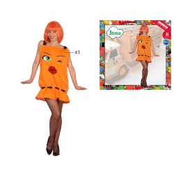 DISFRAZ BOTELLA BUTANO MUJER ADULTO