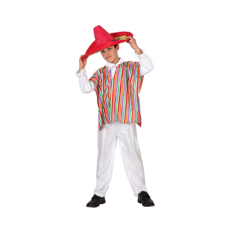DISFRAZ MEJICANO NIÑO INFANTIL CLARO