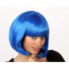 PELUCA AZUL CORTA FLEQUI.